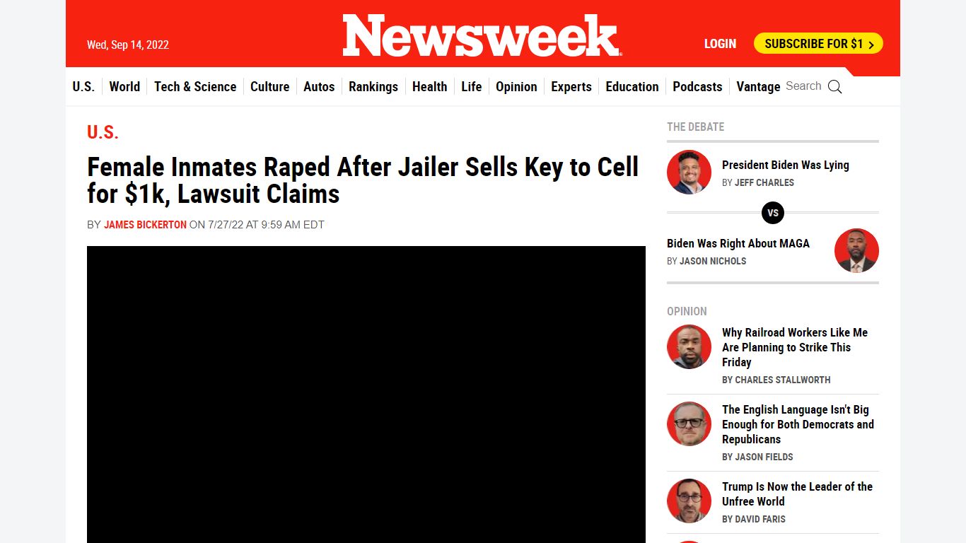 Female Inmates Raped After Jailer Sells Key to Cell for $1k ... - Newsweek